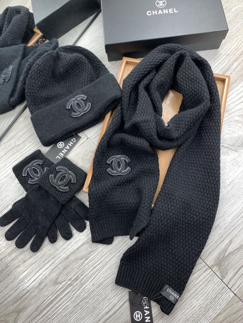 Chanel Caps Scarfs